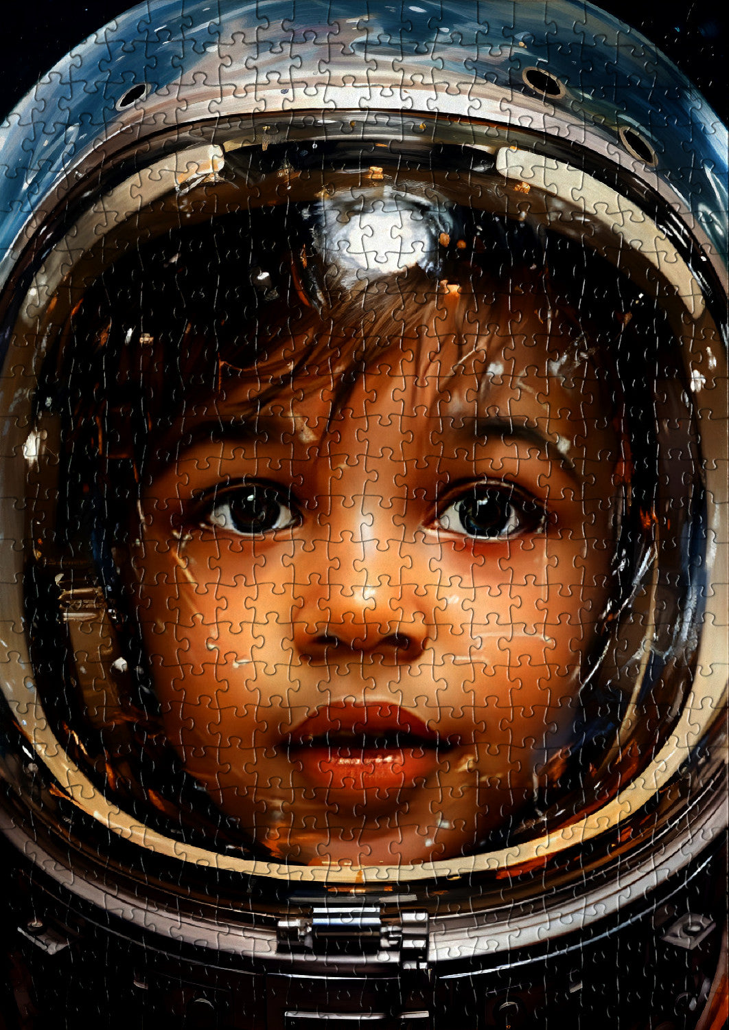 Portrait d'un enfant Astronaute