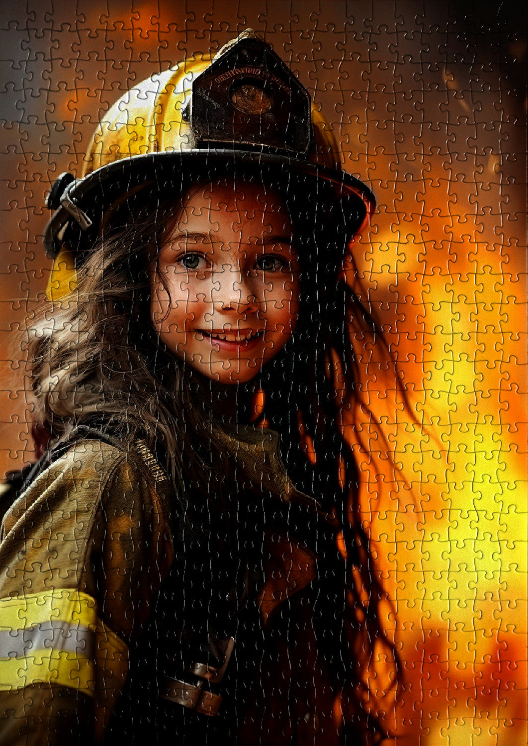 Firefighter Girl Puzzle
