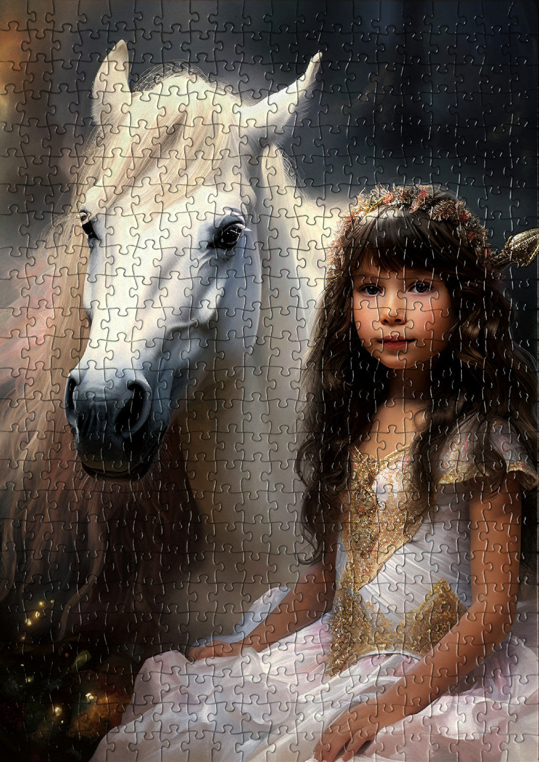 Girl with Unicorn 2 Puzzle