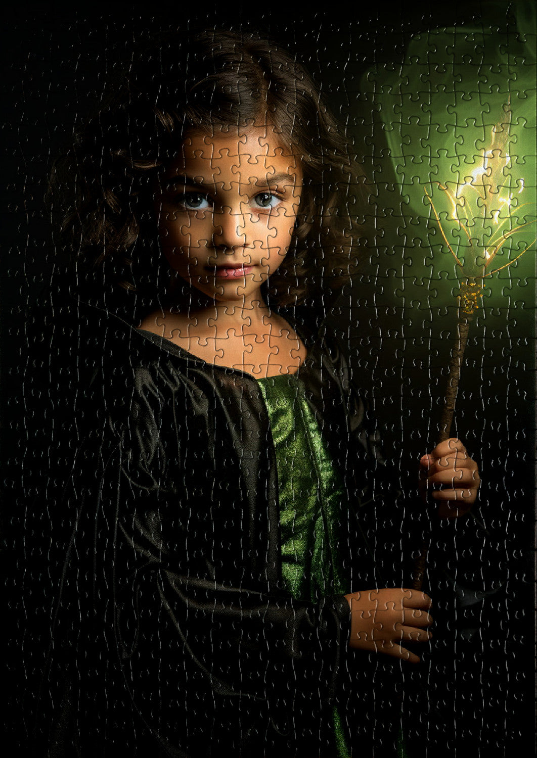 Little witch with a dark fantasy touch