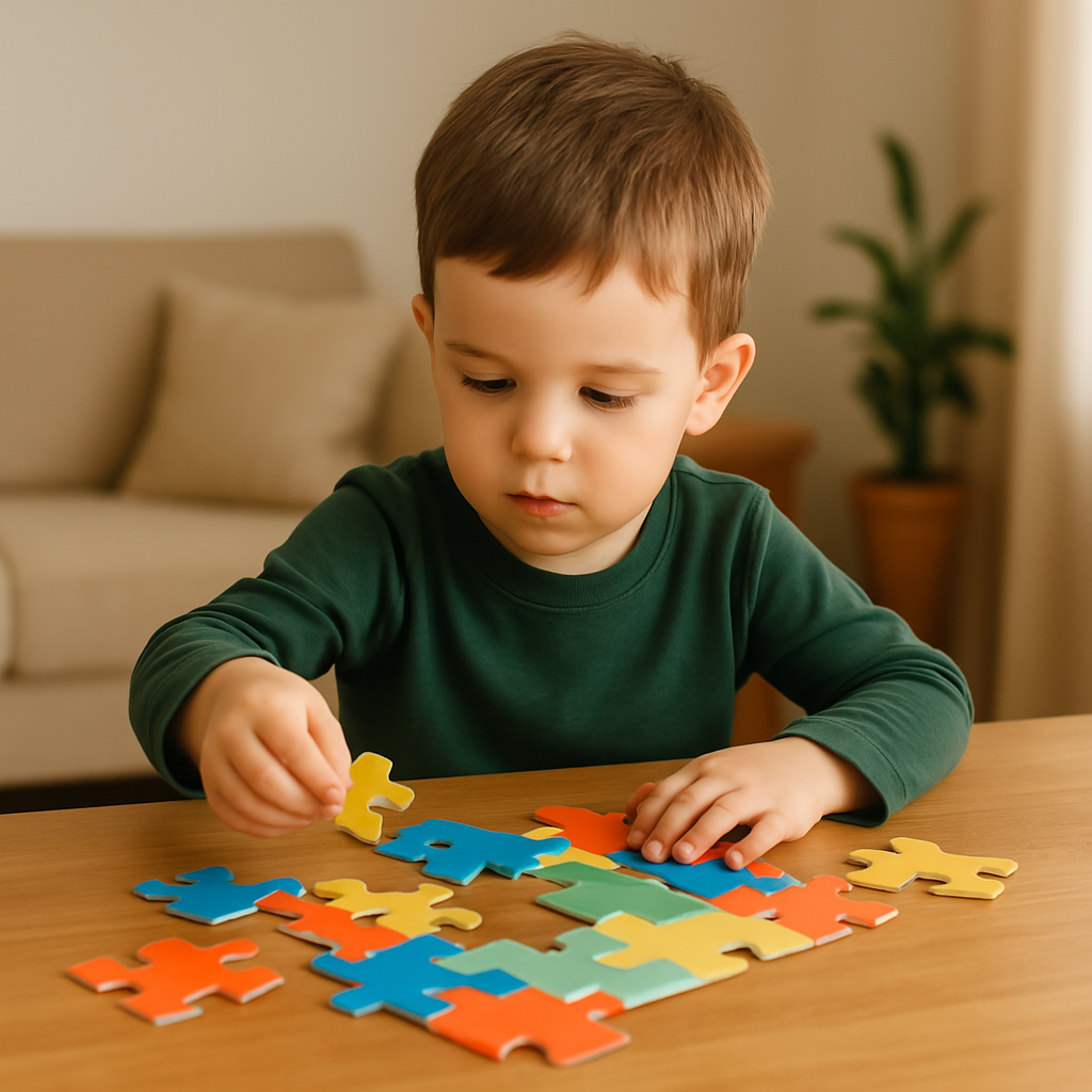 Illustration for Puzzle for a 4-Year-Old: How Many Pieces?