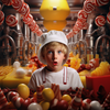 Boy in a Candy Factory