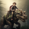 Boy on a Dinasour 2