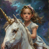 Girl and a Unicorn 3