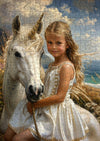 Girl with a Unicorn Puzzle