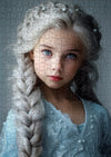 Girl Princess in Winter Puzzle 2