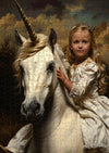 Little Princess on Unicorn Puzzle