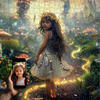 Girl in wonderland Puzzle