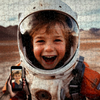 Astronaut Kid Puzzle