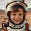 Astronaut Kid Puzzle