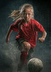 Female soccer player